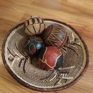 Collection of authentic African items